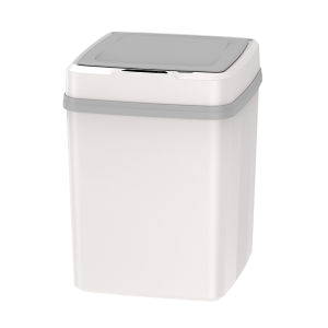 Smart Sensor Touchless Automatic Closing Trash Can Battery Powered for Kitchen Bathroom House Office