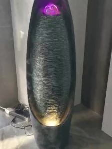 Decorative Accessories Water Fountain Indoor Water Feature Decorative Items Display Home Decoration Items Water Fountain Simple and Elegant Floor Ornament for Living Room