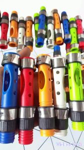 REEL SEAT CUSTOM WARNA-WARNI AKRILIK ODPS SIZE 16 DAN 18