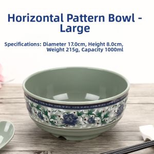 Commercial Melamine Noodle Soup Bowl