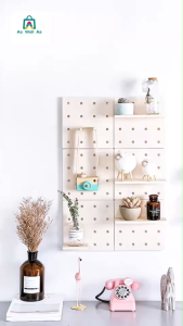 As Well As แผ่นวางของติดผนัง ใช้กาวสองหน้าในการติดผนัง แทนการเจาะผนัง ใช้วางของใช้ ตกแต่งผนังได้