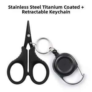 PATGEAR | Fishing Line Stainless Multi-functional Plier Scissors