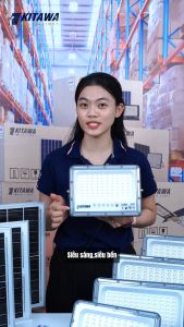 Đèn Pha Năng Lượng Mặt Trời  Chống Chói 200W KITAWA DP12.200