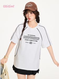 Gbiaior | New Spring Summer Retro Loose Oversized T-shirt