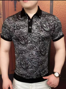 Summer Lightweight Ice Silk Polo Shirt