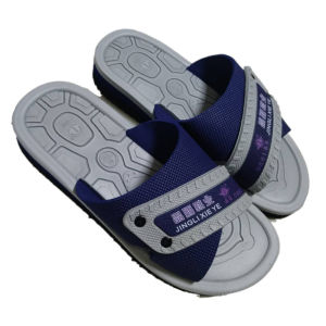 Ningbo Jingli Mens Summer Foam Slippers Household Outer Wear Eva Hard Bottom Non-Slip Wear-Resistant Wedge Old Beach Sandals