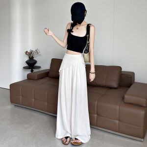 La Chapelle | Cool Linen Trousers Wide Leg Pants