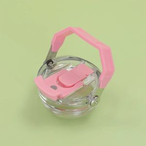1pcs Transparent Plastic Cup Lid for 30oz Cup Replaceble Heat Resistant Spill Proof Sealed Bottle Cap Accessories