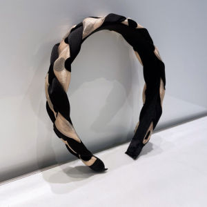 Elegant French Style High Hairline Women's Headband Twisted High-End Hair Clip Fashionable Hair Accessories Hair Decorations