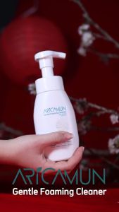 Bọt Rửa Mặt Sáng Mịn Mờ Thâm ARICAMUN Gentle Foaming Cleaner 175ml Chính Hãng