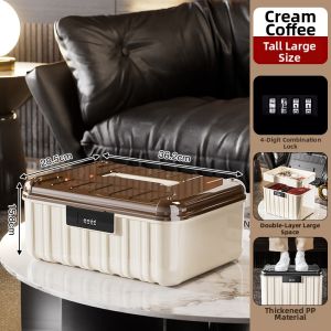 Lockable Storage Box Plastic