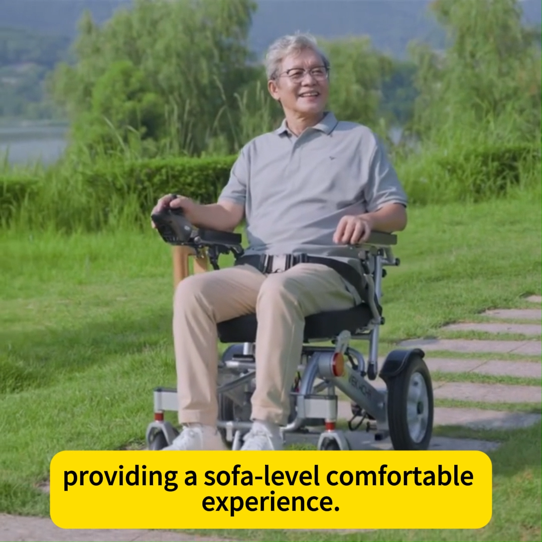 Automatic Folding Lightweight Electric Wheelchair Special Mobility Scooter walker for elderly