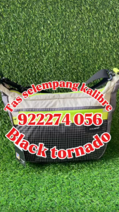 Tas Selempang Pria Kalibre Travel Pouch Hemlock 05 Black Tornado 4L Kalibre 922274056