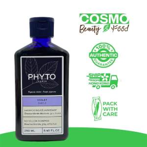 Phyto Purple No Yellow Shampoo 250ml [For Grey/White/Bleached Hair]