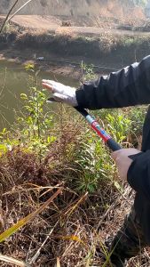 Gardening Tools Sickle Knife Steel Handle 2 in 1 Oil Palm Sickle Knife Pisau Sabit Kelapa Sawit Outdoor adventure