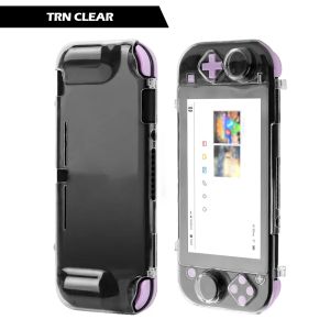 Transparent Glitter Case For Switch Lite All-inclusive Transparent Clear Protective Case Super Light PC Integrated Crystal Shell