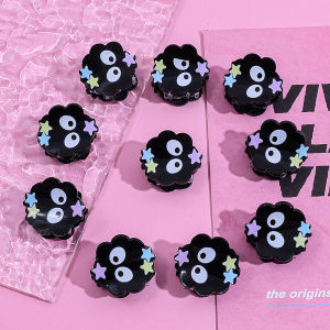 10PCS Cute little coal ball hair claw multi-functional hair accessory hair claw