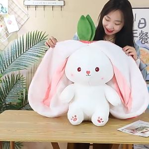 เล่นตูกตา 2 ประมาณ 1 กระตุ้น การแปลงร่าง เสริมสร้างสรรค์ ของเล่นตูกตา สามารถใช้เป็นหมอนหรือในกระต่าง ของตกแต่ง