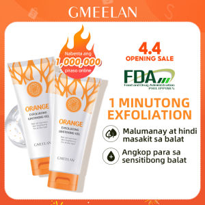 GMEELAN orange exfoliating gel Bleaching Whipped Scrub Facial Body Scrub Exfoliating Gel Whitening Skin Cleaning Bath Face Scrubs & Exfoliators