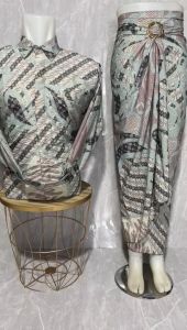 Set Batik Lengan Panjang Dan Rok Lilit Couple Terbaru 2024 Tersedia Berbagai Macam Motif Sangat Sesuai Buat Ke Acara Kondangan Pesta Dan Wisuda