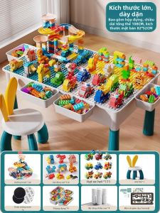 FUZAO | Bàn Xếp Hình Đa Năng  Giáo Dục cho Bé Trai và Bé Gái 3-6 Tuổi
