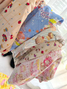 Pure Cotton Cartoon Sleepwear Womens Long Pants Home Leisure Fashion Print Thin Fabric Breathable Comfortable Spring Autumn Summer