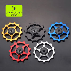 Mountain Bike Rear Derailleur Ceramic Guidewheel 11/13T Aluminum Alloy Tension Wheel Metal Bearing Guidewheel Cycling Equipment