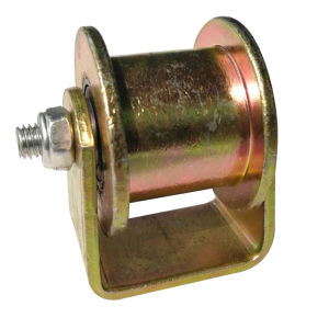 Steel H-Track Wheel Double Flanged