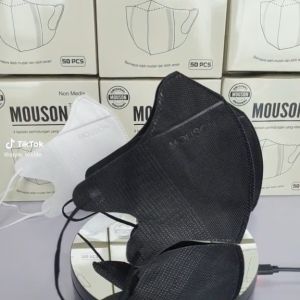 Duckbill 4ply Mouson Brand Mask 6D Premium Masks | Masker Duckbill MOUSON 4 PLY 50pc Viral Mask