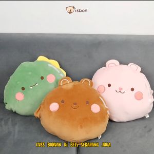 Bantal Tangan Bentuk Balon Nap Cushion Series Boneka Penghangat Tangan Halus Lucu Gemas by Istana Boneka