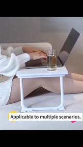 Foldable Lazy Table Bed Desk Laptop Desk Student Dormitory Study Desk Folding Bedroom Small Table Portable Folding Dining Table