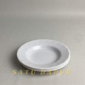 SA-120 (Satuan) - Piring Tatakan Gelas Melamin MeiShing 14 cm Piring Kecil Melamine Piring Tatakan gelas Melamine Piring Mini