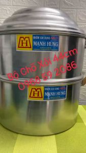 Chõ Hấp Xôi _ Đồ Hấp Xôi Nhôm Mạnh Hùng [ Kích Thước: 44cm ] _ HÀNG VIỆT NAM - SHOP CÓ XUẤT HD VAT