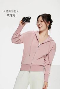 Áo Khoác Trùm Đầu Mùa Thu Đông Có Khóa Kéo Ấm Áp Cho Nữ Áo Hoodie Ôm Vừa Vặn Áo Khoác Ngoài Thường Ngày Bằng Polyester Modal Spandex