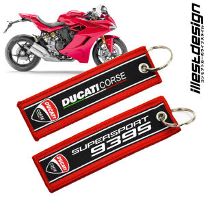 24 DUCATI KEYTAG: STREETFIGHTER 848 1098S V4 V4S SUPERSPORTS 939S SCRAMBLER MOTORCYCLE KEYCHAIN KEY CHAIN KEY TAG MOTORCYCLE ACCESSORIES