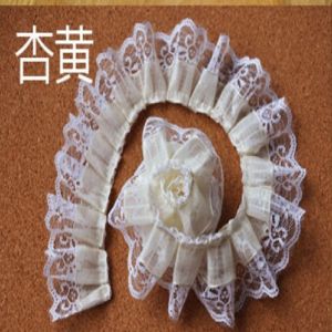 Princess Style 5cm Wide 3D Lace Flower Home Decor Accessories Small Flower Edging Materials for Sewing DIY Crafts