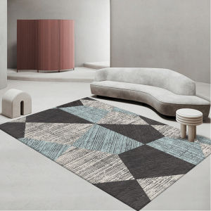 Minimalist Geometric Carpet Large Area