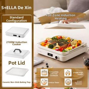 Whole Area Heating Multifunctional Electric Cooker
