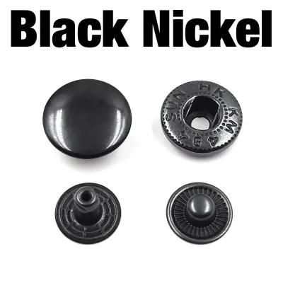 50 Sets 655/633/831 Metal Snap Fasteners Snaps Button Press Studs Sewing Button For DIY Clothes Garment Bags Shoes Leathercraft