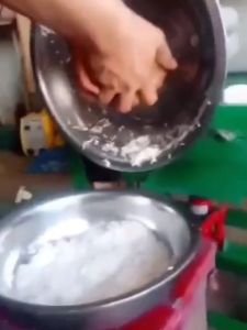 2IN1 HEAVY DUTY 1.5HP COCONUT GRATER WITH PRESSER STAINLESS BLADE AND BASIN GREEN COLOR