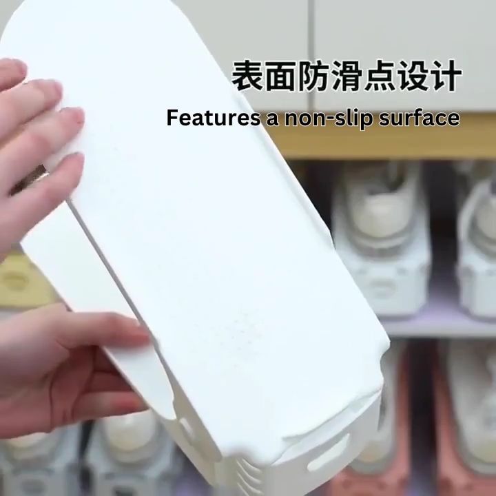 mixshop Adjustable Upgraded Shoe Organizer Shoe Organiser Shoe Rack Shoe Stacker