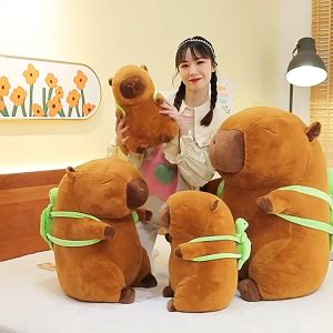 (TẶNG GẤU TRÚC NHỎ) THÚ BÔNG CHUỘT LANG GẤU BÔNG SIZE LỚN KHỔNG LỒ CAPYBARA