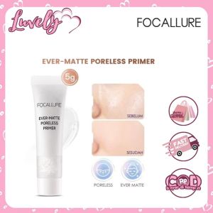 FOCALLURE Makeup Primer Travel Size Long- Lasting Moisturizing 5g