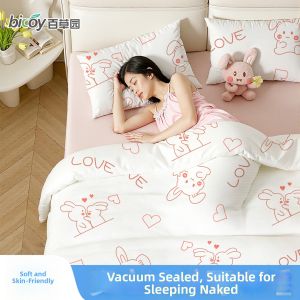 bicoy | Portable One-time Use Bed Sheet Set 4 Pieces
