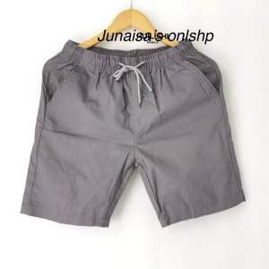 AJ Urban Short plain for menswear Sport black white gray red navy drawstring fit casual scene
