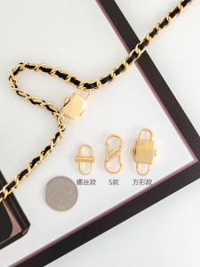 Adjustable Length Metal Clasp Niki Chain for Handbag Woc Bag Chain Strap CF19bag Shortening Buckle Small Parfum Bag Clip