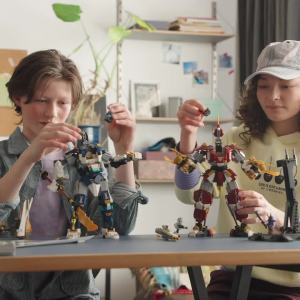 LEGO NINJAGO 71870 The Twin Titan Mechs (1707 Pieces)