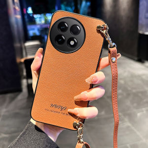 เคสโทรศัพท์หนังแบบดูดซับแม่เหล็กพร้อมสายสะพายแบบแขวนสำหรับ OnePlus Ace5 ป้องกันการตกหล่นระดับไฮเอนด์พร้อมสายสะพายแบบแขวนข้าง