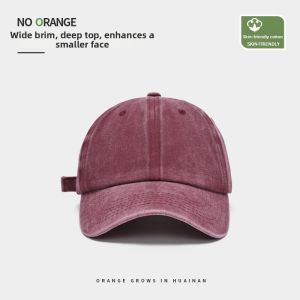 NOTHAVEORANGE | Face Slimming Retro Sun Protection Wide Brim Baseball Cap