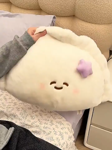 พร้อมส่งเกี๊ยวของเล่นตุ๊กตาน่ารักเกี๊ยวนุ่มสิ่งที่ของเล่นตุ๊กตาของขวัญวันเกิดสําหรับเด็กของเล่นหรือตกแต่งบ้าน 50CM